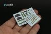 Quinta Studio QD48228 T-6G 3D-Printed & coloured Interior on decal paper (Italeri) 1/48